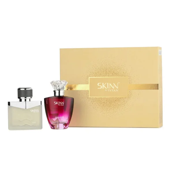 Skinn by Titan Gift Set for Men & Women 50ml X 2