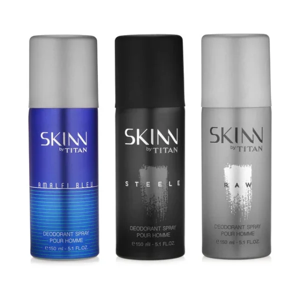 Skinn Premium Deo Bundle pack of 3 for Men